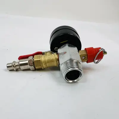 Air Pressure Gauge 0-150 PSI w/ Quick Connect Fitting - Thumbnail 4