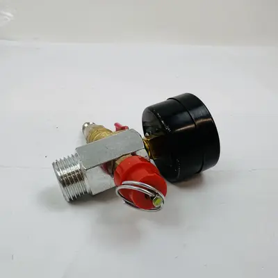 Air Pressure Gauge 0-150 PSI w/ Quick Connect Fitting - Thumbnail 5