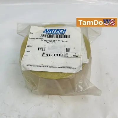 Airtech Tooltec CS5 Tape – 3" x 18 Yards High Temp Release Film Roll - New - Real photo at TamDo.us