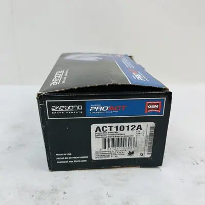 Akebono ACT1012A ProACT Ceramic Brake Pads Front OEM for Honda CR-V Acura RDX - Thumbnail 3