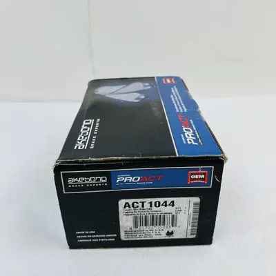 Akebono ACT1044 Ceramic Brake Pads Front ProACT OEM for Toyota Lexus Scion - Thumbnail 3