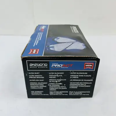 Akebono ACT1044 Ceramic Brake Pads Front ProACT OEM for Toyota Lexus Scion - Thumbnail 6