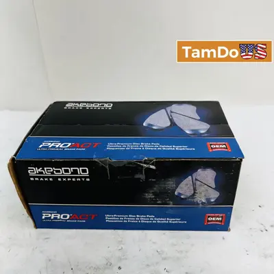 Akebono ACT1056 Ceramic Brake Pads Front ProACT OEM for Honda Acura Toyota - Thumbnail 1