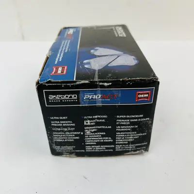 Akebono ACT1397A Ceramic Brake Pads Front ProACT OEM for Toyota Lexus - Thumbnail 6