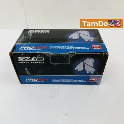 Akebono ACT1397A Ceramic Brake Pads Front ProACT OEM for Toyota Lexus - Thumbnail 1