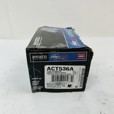 Akebono ACT536A ProACT Ceramic Brake Pads Front OEM - Thumbnail 3