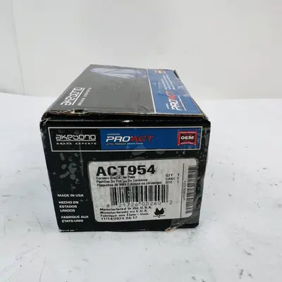 Akebono ACT954 ProACT Ceramic Brake Pads Front OEM for Toyota Camry Lexus ES300 - Thumbnail 3
