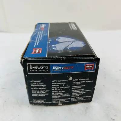 Akebono ACT954 ProACT Ceramic Brake Pads Front OEM for Toyota Camry Lexus ES300 - Thumbnail 6