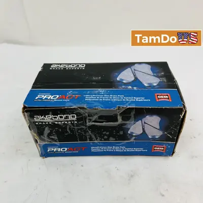 Akebono ACT954 ProACT Ceramic Brake Pads Front OEM for Toyota Camry Lexus ES300 - Thumbnail 1