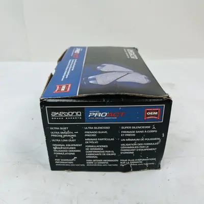 Akebono ProACT ACT1011 Ceramic Disc Brake Pads - Thumbnail 6