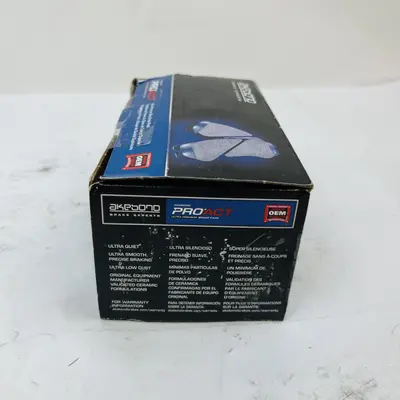 Akebono ProACT ACT782 Ceramic Disc Brake Pads, Ultra-Premium OEM - Thumbnail 7
