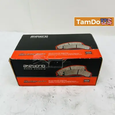 Akebono SDF1721 Severe Duty Ceramic Brake Pads Front OEM for Ford F-150 - New - Real photo at TamDo.us