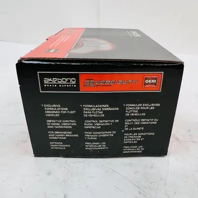 Akebono SDF974 Severe Duty Semi-Metallic Disc Brake Pads - Thumbnail 9