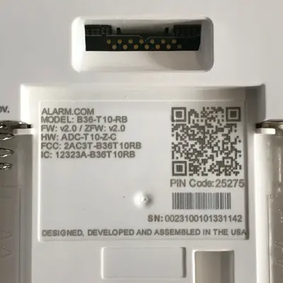 Alarm.com Smart Thermostat ADC-T2000 Touchscreen - Thumbnail 7