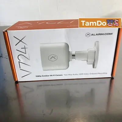 Alarm.com V724X 1080p Outdoor Wi-Fi Security Camera - New Open Box - Real photo at TamDo.us