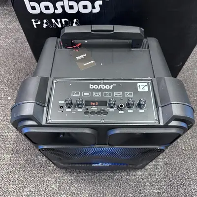 All-in-One Karaoke Solution – 12” Bluetooth Speaker with Mic & Adjustable Stand - Thumbnail 2