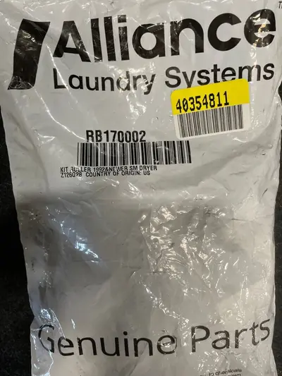 Alliance Laundry Systems Dryer Drum Roller Kit R8170002 OEM Genuine Speed Queen - Thumbnail 5