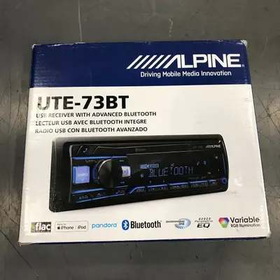 Alpine UTE-73BT Digital Media Receiver with Bluetooth, USB, Pandora, iPhone - Thumbnail 2