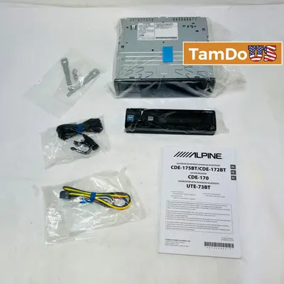 Alpine UTE-73BT Digital Media Receiver with Bluetooth, USB, Pandora, iPhone - Thumbnail 1