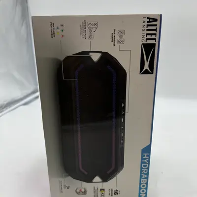 Altec Lansing HydraBoom Bluetooth Rechargeable Waterproof Portable Speaker - Thumbnail 4