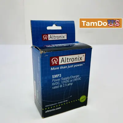Altronix SMP3 Power Supply Charger 6/12/24VDC 2.5A CCTV Access Control - New - Real photo at TamDo.us