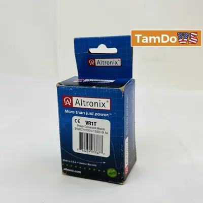 Altronix VR1T Power Conversion Module 24VAC/24VDC to 12VDC @1A - Thumbnail 1
