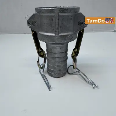 Aluminum Lever Lock Hose Coupler – Cam & Groove Style, Quick Connect - Thumbnail 1