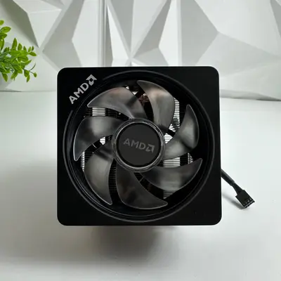 AMD Wraith Prism RGB LED CPU Cooler Fan AM4 AM5 Socket 4 Direct Heatpipes - Thumbnail 6