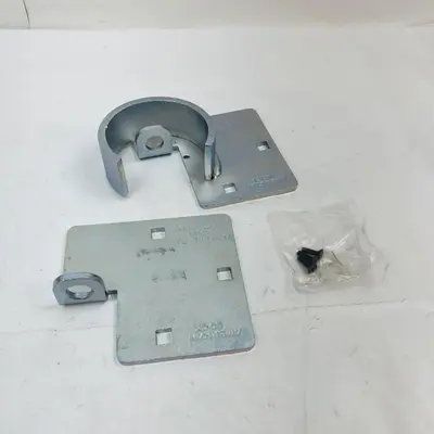American Lock Steel Hasp & Shroud Kit, Heavy Duty Padlock Guard - Thumbnail 5