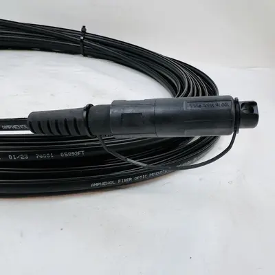 Amphenol Fiber Optic Cable 33-791-01-34 SM G.657A1, Black - Thumbnail 5