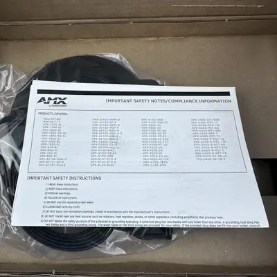 AMX HPX-AV102-ETH-R HydraPort Retractable Cable Module FOR HPX Base Assembly - Thumbnail 6
