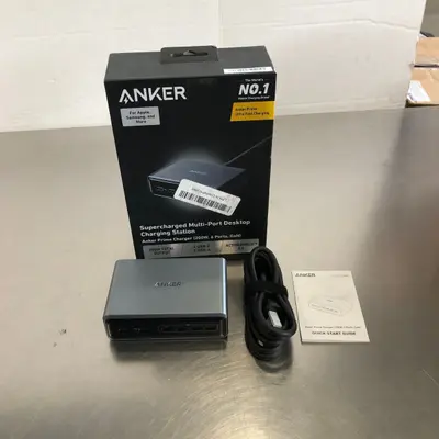 Anker Prime 200W 6-Port GaN Desktop Charger Station 4x USB-C 2x USB-A A2683 - Thumbnail 2