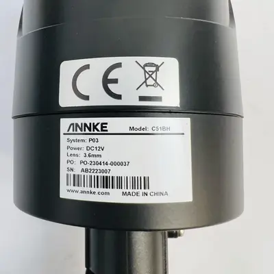 ANNKE 1080P HD TVI Outdoor Security Camera 4-Pk System 3.6mm Night Vision C51BH - Thumbnail 5
