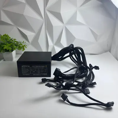 Apevia Prestige Power 850W 80 Plus Gold Power Supply ATX-PR850W ATX 3.0 PCIe 5.0 - Thumbnail 2