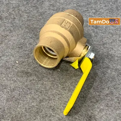 Apollo 77C-207-01A 1-1/2" Ball Valve – Full Port Brass - Thumbnail 8