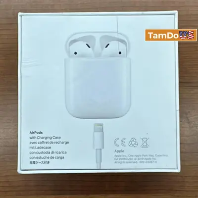 Apple AirPods (2nd Generation) with Charging Case - Thumbnail 1