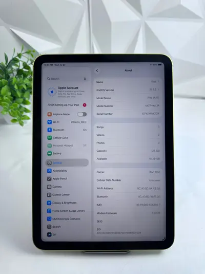 Apple iPad (A16) 11th Gen | Wi-Fi + Cellular | 128GB | Yellow - Thumbnail 6