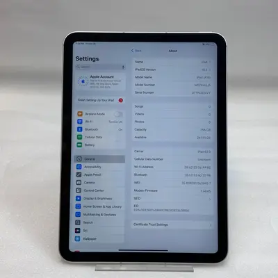 Apple iPad (A16) 11th Gen | Wi-Fi + Cellular | 256GB | Star Light - Thumbnail 6