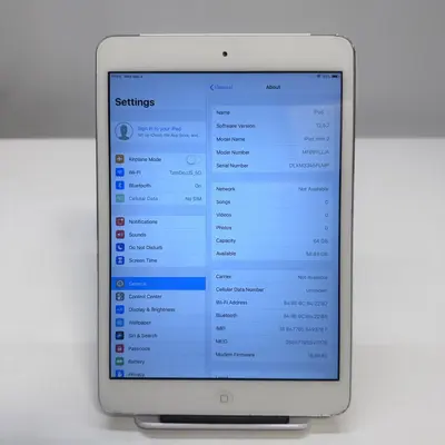 Apple iPad mini 2 (7.9", Wi-Fi, 64GB) Space Gray – Model MF689LL/A - Thumbnail 6