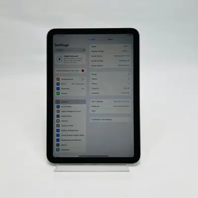 Apple iPad mini (A17 Pro chip) Wi‑Fi Only | 128GB | Space Gray - Thumbnail 7