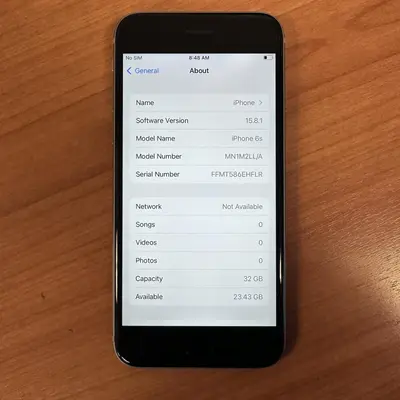 Apple iPhone 6S, 32GB, Unlocked, Silver - Thumbnail 3