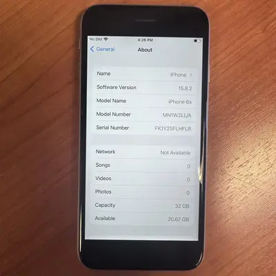 Apple iPhone 6S, 32GB, Unlocked, Space Gray - Thumbnail 4
