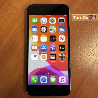 Apple iPhone 6S, 64GB, Unlocked, Silver - Thumbnail 1