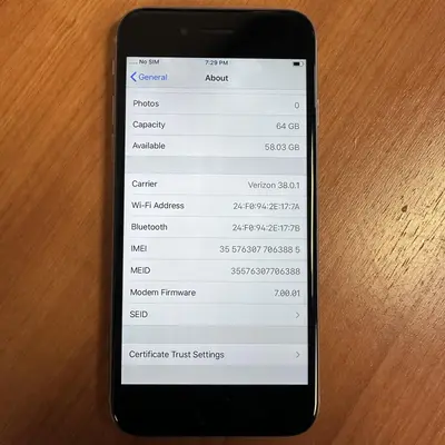 Apple iPhone 6S, 64GB, Unlocked, Silver - Thumbnail 3