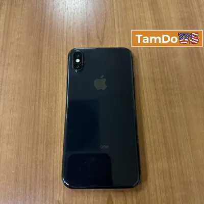 Apple iPhone X, 256GB, Space Gray, Unlocked - Excellent - Real photo at TamDo.us