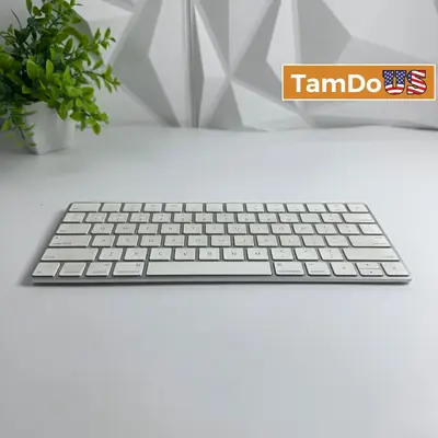 Apple Magic Keyboard 2 Wireless Silver A1644 EMC 2815 MLA22LL/A - Thumbnail 1