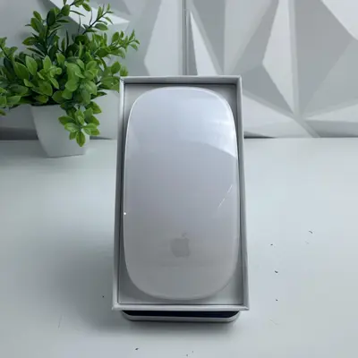 Apple Magic Mouse (2024) USB-C Model A3204, White, MXK53AM/A - Thumbnail 3