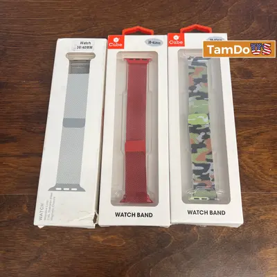 Apple Watch Milanese Loop 316L Stainless Steel Magnetic Closure + Extra (38/40mm) - Thumbnail 4