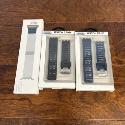 Apple Watch Milanese Loop 316L Stainless Steel Magnetic Closure + Extra (42/44mm) - Thumbnail 2