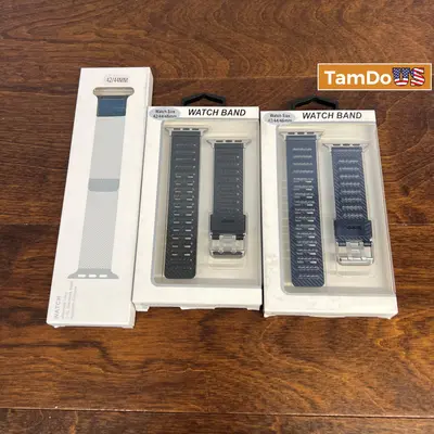 Apple Watch Milanese Loop 316L Stainless Steel Magnetic Closure + Extra (42/44mm) - Thumbnail 5